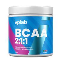 amino rugstys - Amino rūgštis VPLab BCAA 2:1:1 Raspberry, 300 g - 5 nuotrauka