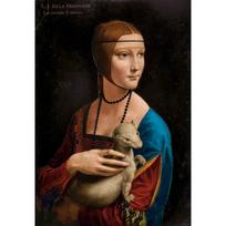 puzzle deliones 1000 - Castorland Dėlionė Dama su šermuonėliu 105168, 1000 vnt. - 2 nuotrauka