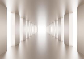 Fototapetas Artgeist Sunny Tunnel, 315 cm x 315 cm