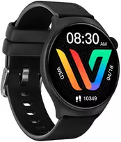 bluetooth laikrodis - Weofly Curve Išmanusis laikrodis  - Multifunkcinis laikrodis Bluetooth 5.3 Juodas (Black) - 2 nuotrauka
