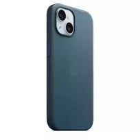 apple 15 with magsafe - Apple "FineWoven Case with MagSafe iPhone 15 (MT3G3ZM/ A)" Pacific Blue - 2 nuotrauka