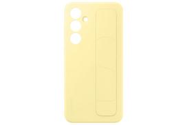 samsung s24 fe deklas - Samsung Standing Grip Case, Galaxy S24 FE, geltonas - Dėklas - 2 nuotrauka