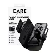 magsafe wallet - Panzer Glass „CARE by PanzerGlass Feature Tango 2in1“ piniginės dėklas su „MagSafe“ jungtimi, skirtas „iPhone 17 Pro Max“ – juodas - 2 nuotrauka
