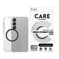 panzerglass s25 plus - PanzerGlass "Flagship Urban Combat Black QI Case Galaxy S25 Plus" Clear - 4 nuotrauka