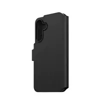 pinigine telefono deklas - PanzerGlass "Feature Wallet Case with Kickstand for Samsung Galaxy A56 5G" Juodas (Black) - 2 nuotrauka