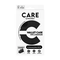 pinigine telefono deklas - PanzerGlass "Feature Wallet Case with Kickstand for Samsung Galaxy A56 5G" Juodas (Black) - 3 nuotrauka