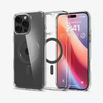 spigen magfi - Spigen Ultra Hybrid MAG iPhone 16 Pro Max MagSafe graphite ACS07999 - 4 nuotrauka