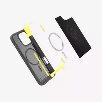spigen magfi - Spigen Rugged Armor iPhone 16 Pro grey ACS08116 - 3 nuotrauka