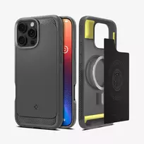 spigen magfi - Spigen Rugged Armor iPhone 16 Pro grey ACS08116 - 4 nuotrauka