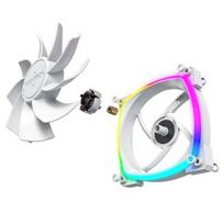 ventiliatorius 120mm argb baltas - Montech RX120 PWM ARGB White 120mm Case Fan - 2 nuotrauka