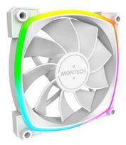 ventiliatorius 120mm argb baltas - Montech RX120 PWM ARGB White 120mm Case Fan - 7 nuotrauka