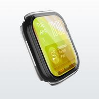 apple watch series 11 46mm - AmazingThing Radix Glass Screen Protector with Case for Apple Watch Series 11 46mm - Clear - 5 nuotrauka