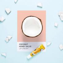 lupu kauke - Frudia Honey Coconut drėkinamoji lūpų kaukė 10 g - 2 nuotrauka