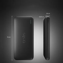 10000mah power bank - SBS Infinity Power Bank 10000mAh 10W USB-A USB-C juodas - 3 nuotrauka