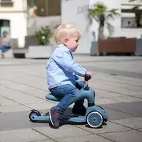 paspirtukai scoot and ride - Scoot and Ride Highway Kick 1 Steel, mėlynas - 2 nuotrauka