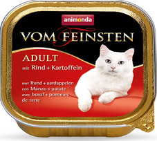animonda vom feinsten - ANIMONDA Kot adult wołowina i ziemniaki 100 g - 2 nuotrauka