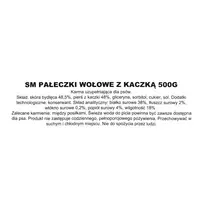 iesmelis - Skanėstas šunims Maced Beef With Duck, 0.5 kg - 2 nuotrauka