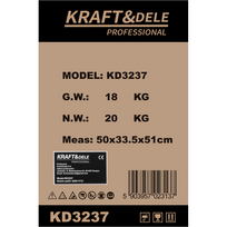 kraft dele elektros - Kraft&Dele KD3237, 2,7/3 kW 230 V - 4 nuotrauka