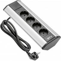 GT AE-PBKT4S-80, 4 lizdai, 1.5 m, sidabrinis (Silver)