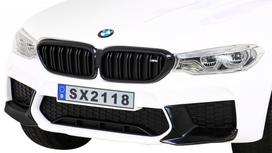 elektromobiliai vaikams bmw - BMW M5 Drift vaikiškas elektromobilis, mėlynas (Blue) - 5 nuotrauka