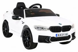 elektromobiliai vaikams bmw - BMW M5 Drift vaikiškas elektromobilis, mėlynas (Blue) - 7 nuotrauka