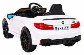 elektromobiliai vaikams bmw - BMW M5 Drift vaikiškas elektromobilis, mėlynas (Blue) - 12 nuotrauka