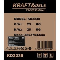 kraft dele elektros - Kraft&Dele KD3238, 4kW, 230/12V - 5 nuotrauka