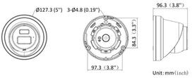 hikvision 8mp - Hikvision DS-2CD2383G2-LI2U 2.8mm Juoda (Black) IP kamera - 3 nuotrauka