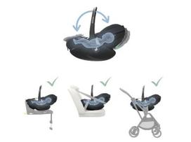 maxi cosi 360 - Maxi-Cosi automobilinė kėdutė Pebble 360 Pro, 0-13 kg, Essential Graphite (Juoda) - 4 nuotrauka