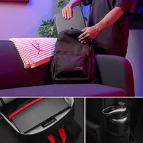 kuprine hp - HP HyperX Delta Backpack - 2 nuotrauka