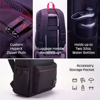 kuprine hp - HP HyperX Delta Backpack - 9 nuotrauka