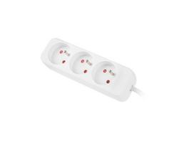 ilgintuvas 1.5 - Lanberg Power Strip 1.5m White PS0-03E-0150-W - 2 nuotrauka