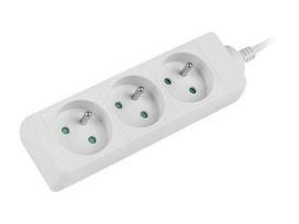 ilgintuvas 1.5 - Lanberg Power Strip 1.5m White PS0-03E-0150-W - 3 nuotrauka