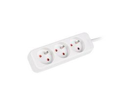 ilgintuvas 1.5 - Lanberg Power Strip 1.5m White PS0-03E-0150-W - 5 nuotrauka