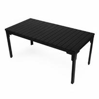 stalas 240 cm - Lauko stalas MultiGarden, juoda sp., 180 - 240 cm x 89.5 cm x 77.5 cm - 3 nuotrauka