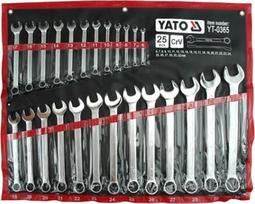 raktu komplektas yato - Yato YT-0365 Kombinuotų raktų rinkinys, 6-32 mm, 25 vnt. - 2 nuotrauka