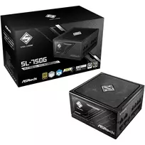 maitinimo blokas 750w - ASRock Steel Legend SL-750G 750W 80 PLUS Gold Juodas (Black) - 3 nuotrauka