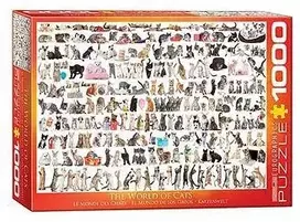 Eurographics The World Of Cats 6000-0580, 1000 det.
