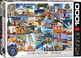 Eurographics Globetrotter World 6000-0751, 67.6 x 48.9 cm, 1000 det.