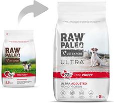 vetexpert raw paleo puppy - Sausas šunų maistas VetExpert Raw Paleo, jautiena, 2 kg - 4 nuotrauka
