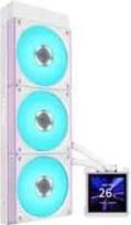 360 vandens ausintuvas - Lian Li HydroShift II LCD-S 360CL AiO Vandens Aušintuvas, RGB, LCD Ekranas - 360 mm, Baltas (White) - 2 nuotrauka