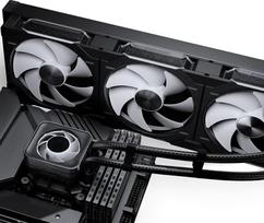 phanteks glacier one d30 - Phanteks Glacier One 420D30 X2 DRGB Juodas (Black) - 6 nuotrauka