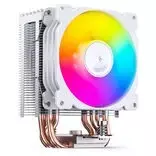 cpu argb cooler - Jonsbo CR-1400E 92mm ARGB White (baltas) - 4 nuotrauka