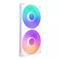 nzxt ventiliatoriai - NZXT F280 RGB CORE 280 mm Ventiliatorius Baltas (White) - 6 nuotrauka