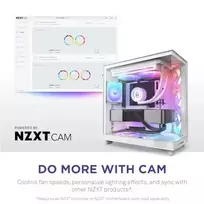 nzxt ventiliatoriai - NZXT F280 RGB CORE 280 mm Ventiliatorius Baltas (White) - 7 nuotrauka