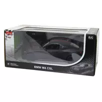 radijo bangomis valdomas zaislas - Jamara BMW M4 CSL 1:16 Juodas matinis (Black matt) - 4 nuotrauka