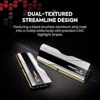trident z neo - G.Skill Trident Z5 Neo RGB, DDR5, 64 GB, 6000 MHz, Balta (White) - 5 nuotrauka