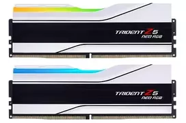 trident z neo - G.Skill Trident Z5 Neo RGB, DDR5, 64 GB, 6000 MHz, Balta (White) - 8 nuotrauka