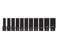 24mm raktas - Smūginių galvučių rinkinys 1/2" 10-24mm Yato (YT-1054), 11 vnt. - 3 nuotrauka