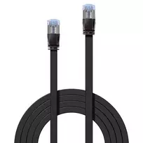 tinklo kabelis 2m - LINDY CAT6A U/FTP 2M/BLACK 47482  - 2 nuotrauka